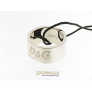D&G anello Unclassifiable acciaio mis.17/18 referenza DJ0591 new